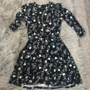 Top shop long sleeves mini dress